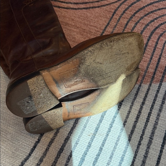 Frye Rich Brown Leather Riding Boots 8.5 - Picture 5 of 10